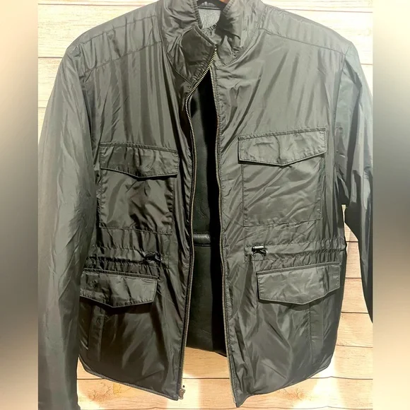 NWOT- Men’s Lamb Napa Reversible Coat - Picture 7 of 10